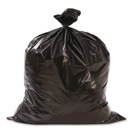 Precise Fit Contractor Bag, Open-Face, 55 gal, 3 mil, 41" x 49", Black, 15/Box
