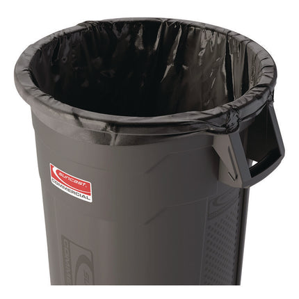 Precise Fit Contractor Bag, Open-Face, 55 gal, 3 mil, 41" x 49", Black, 15/Box