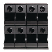 K-Cup Organizer, 17.8 x 14.57 x 17.28, Black