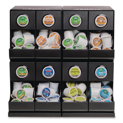 K-Cup Organizer, 17.8 x 14.57 x 17.28, Black