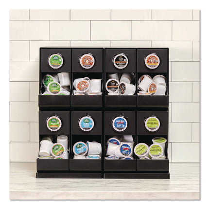 K-Cup Organizer, 17.8 x 14.57 x 17.28, Black