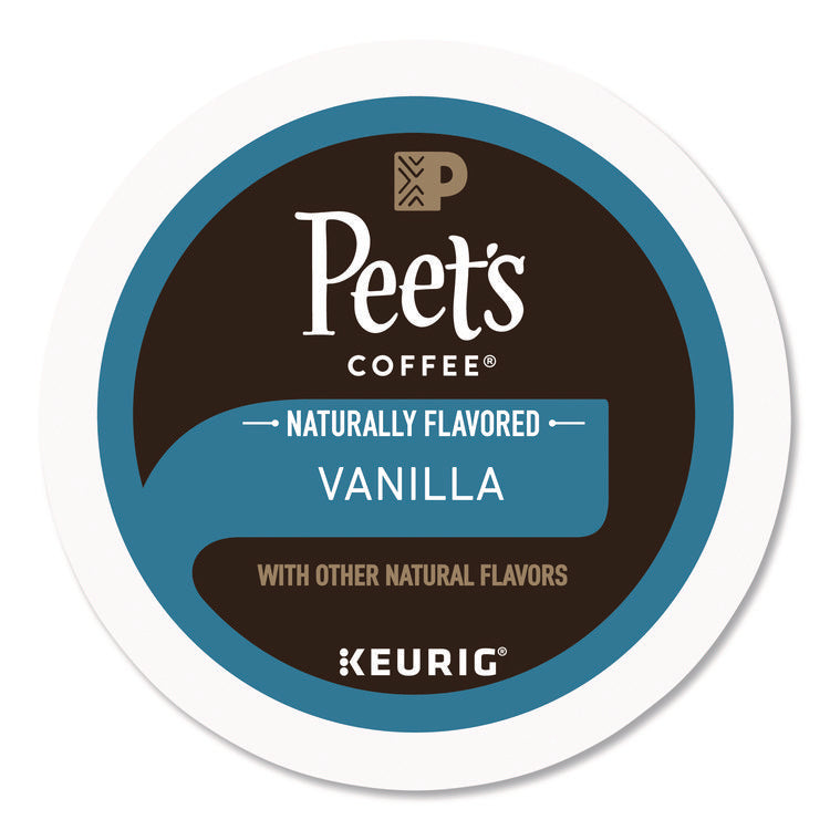 Vanilla K-Cups, 0.33 oz K-Cup, 22/Box