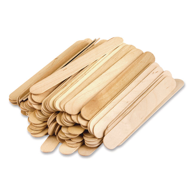 STEM Basics Jumbo Craft Sticks, 6" x 0.75", 200/Pack