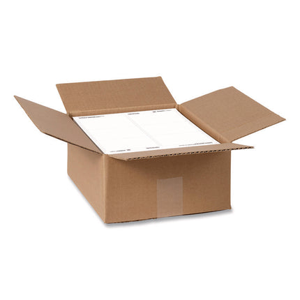 White Shipping Labels-Bulk Packs, Inkjet/Laser Printers, 8.5 x 11, White, 500/Carton