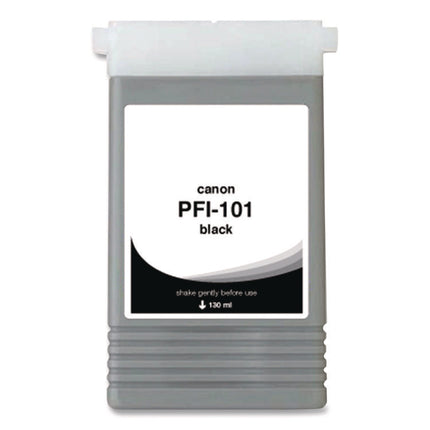 Compatible Black Ink, Replacement for PFI-101 (0883B001AA), 130 mL