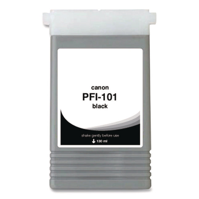 Compatible Black Ink, Replacement for PFI-101 (0883B001AA), 130 mL