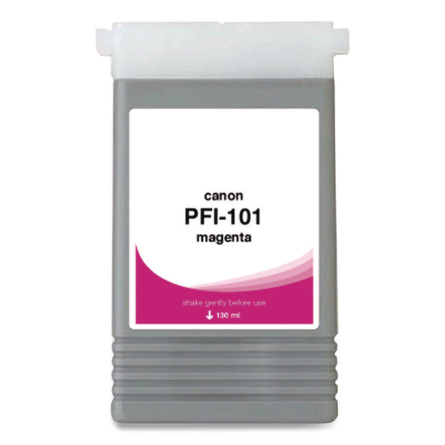 Compatible Magenta Ink, Replacement for PFI-101 (0885B001AA), 130 mL