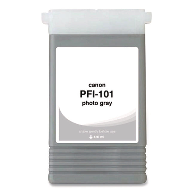 Compatible Photo Gray Ink, Replacement for PFI-101 (0893B001AA), 130 mL