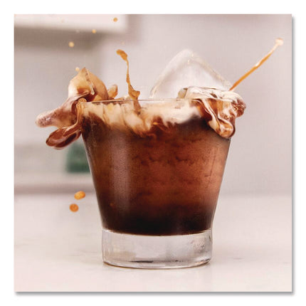 Nitro Cold Brew Latte, Original Black, 7 oz Can, 12/Carton