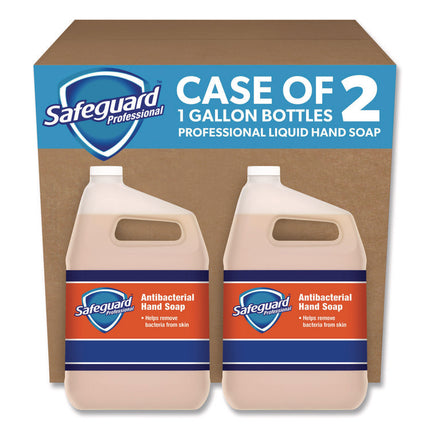 Antibacterial Liquid Hand Soap, Light Scent, 1 gal, 2/Carton