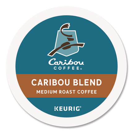 Caribou Blend Coffee K-Cups, 24/box