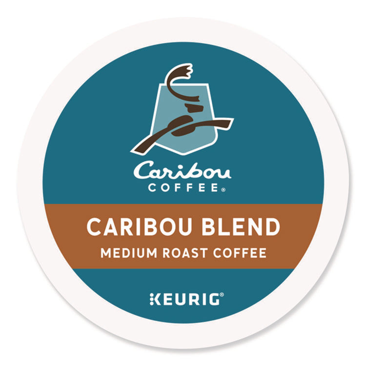 Caribou Blend Coffee K-Cups, 96/carton