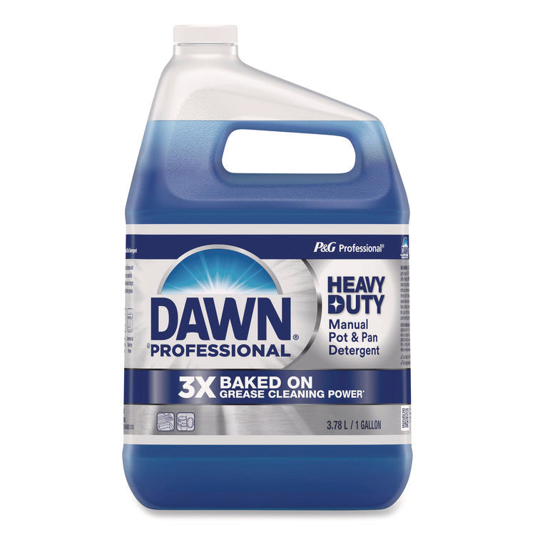 Heavy-Duty Manual Pot/Pan Dish Detergent, Original Scent, 1 gal Bottle, 2/Carton