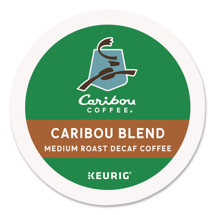 Caribou Blend Decaf Coffee K-Cups, 24/box