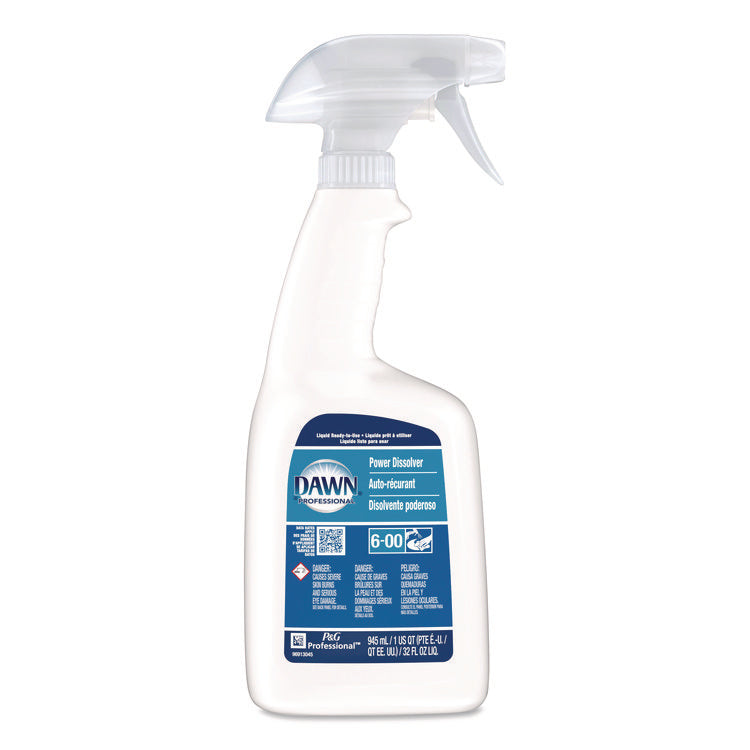 Liquid Ready-To-Use Grease Fighting Power Dissolver Spray, 32 Oz Spray Bottle, 6/carton