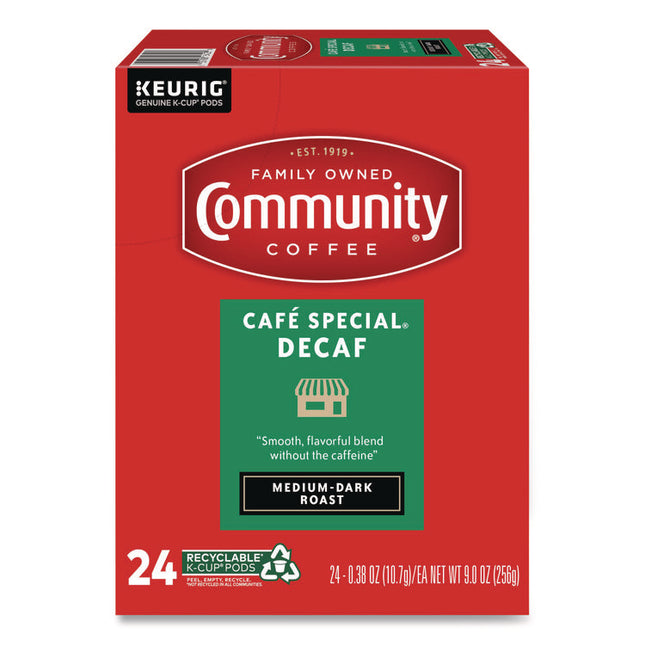 Cafe Special Decaf K-Cup, 24/Box