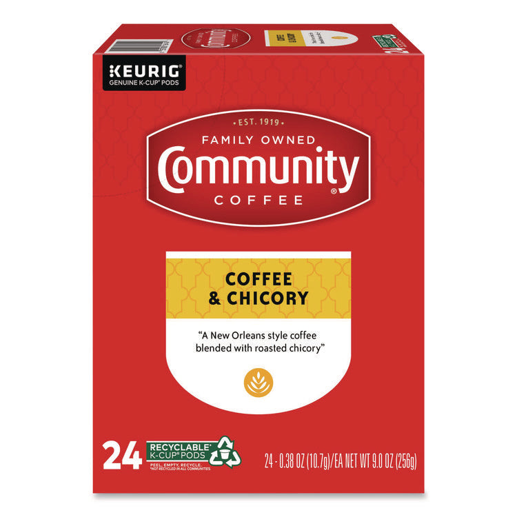 Coffee and Chicory K-Cups, 24/Box