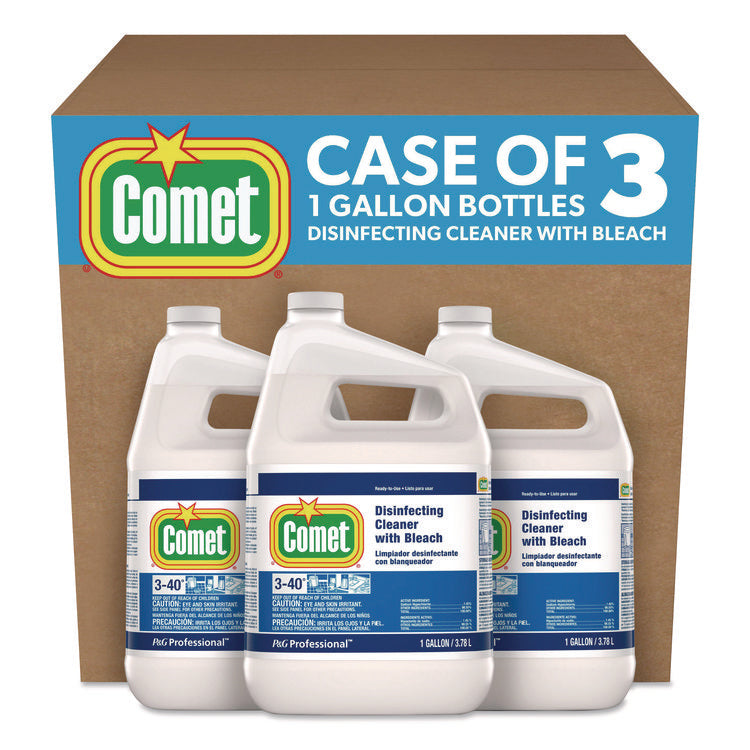 Disinfecting Cleaner With Bleach, 1 Gal Bottle