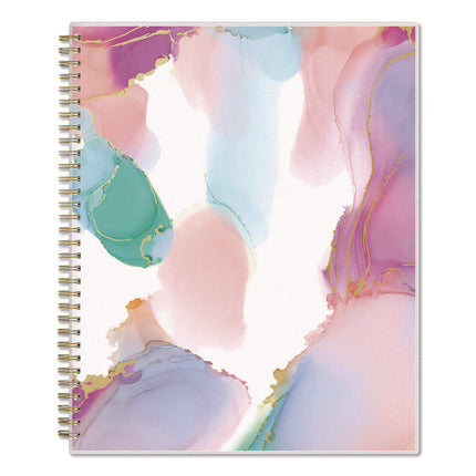 Ashley G Multicolor Smoke Academic Weekly/Monthly Planner, 11" x 8.5", Multicolor Cover, 12-Month (Jul-Jun): 2025 to 2026