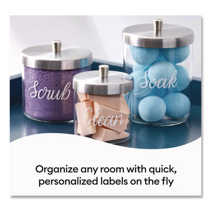 Joy Permanent Smart Vinyl for Assorted Surfaces, 5.5 x 120, White