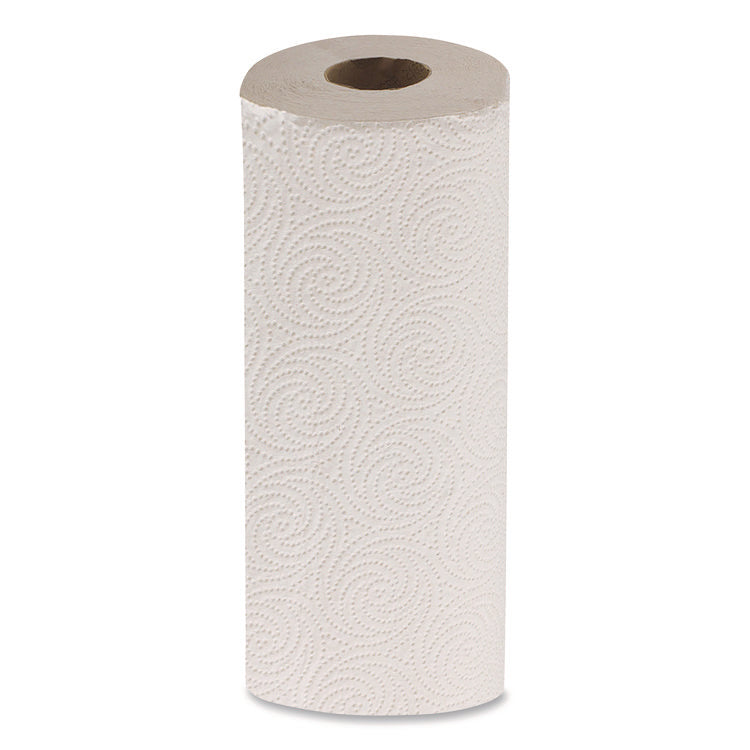 Pacific Blue Select Two-Ply Perforated Paper Kitchen Roll Towels, 2-Ply, 11 x 8.88, White, 100/Roll