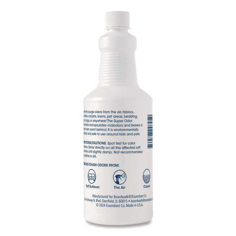 Super Odor Eliminator, Fresh Scent, 32 oz Bottle, 6/Carton