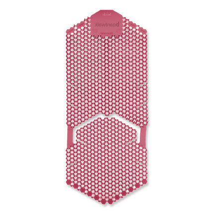 Vertical Urinal Screen, Spiced Apple Scent, Red, 5.22 oz, 6/Carton