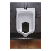Vertical Urinal Screen, Midnight Coast Scent, Black, 5.22 oz, 6/Carton