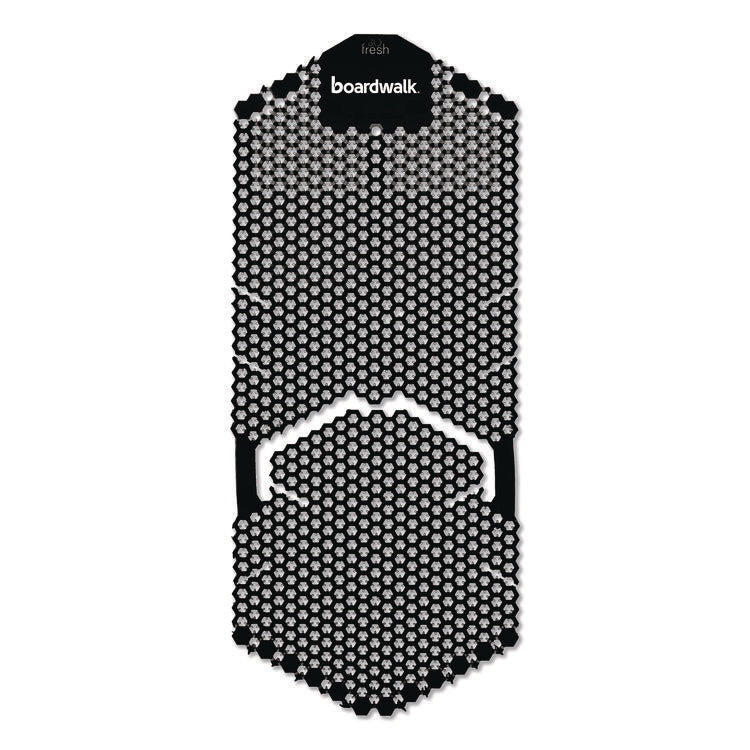 Vertical Urinal Screen, Midnight Coast Scent, Black, 5.22 oz, 6/Carton