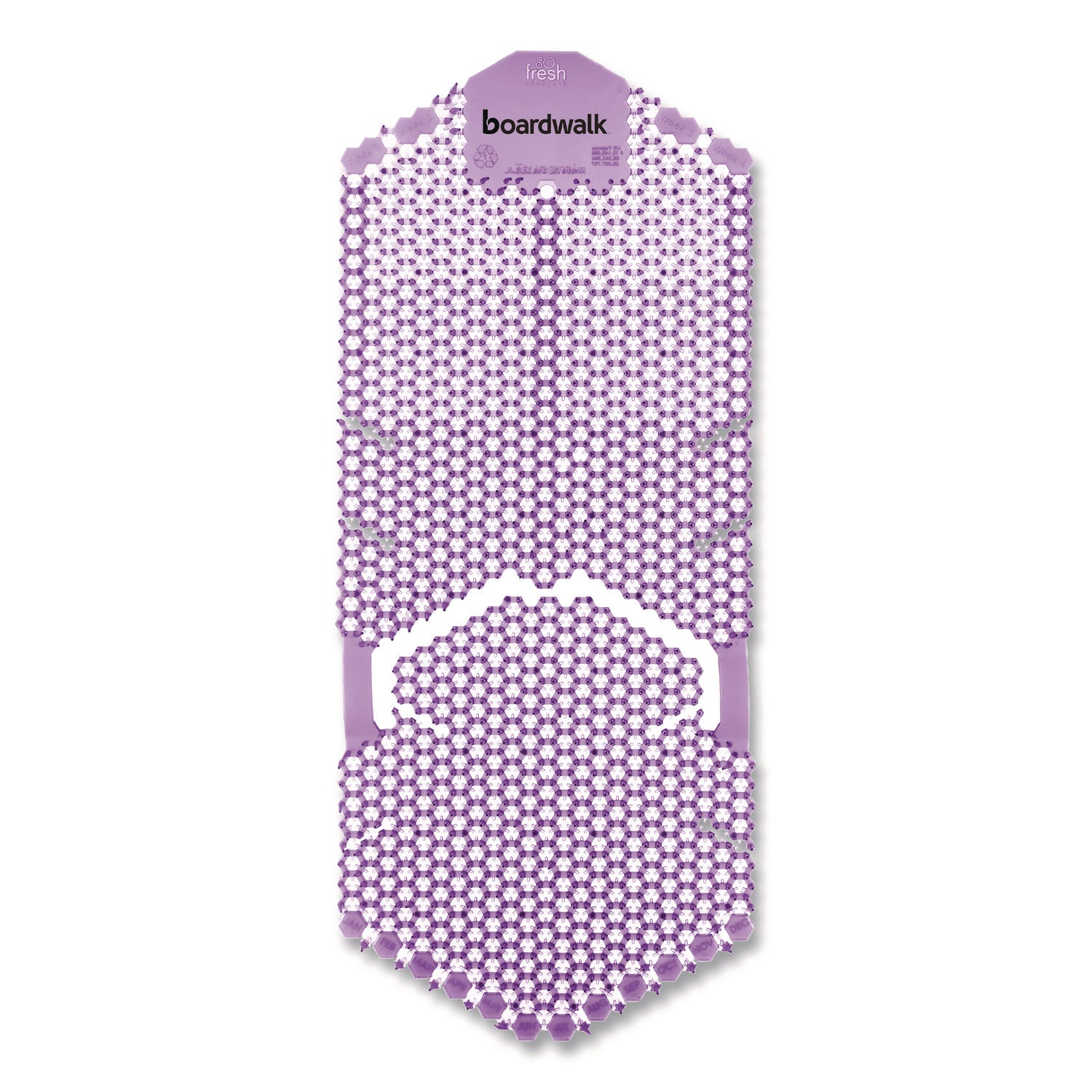 Vertical Urinal Screen, Lavender Scent, Purple, 5.22 oz, 6/Carton