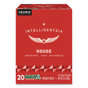 House Blend Coffee K-Cups, Light Roast, 20/Box