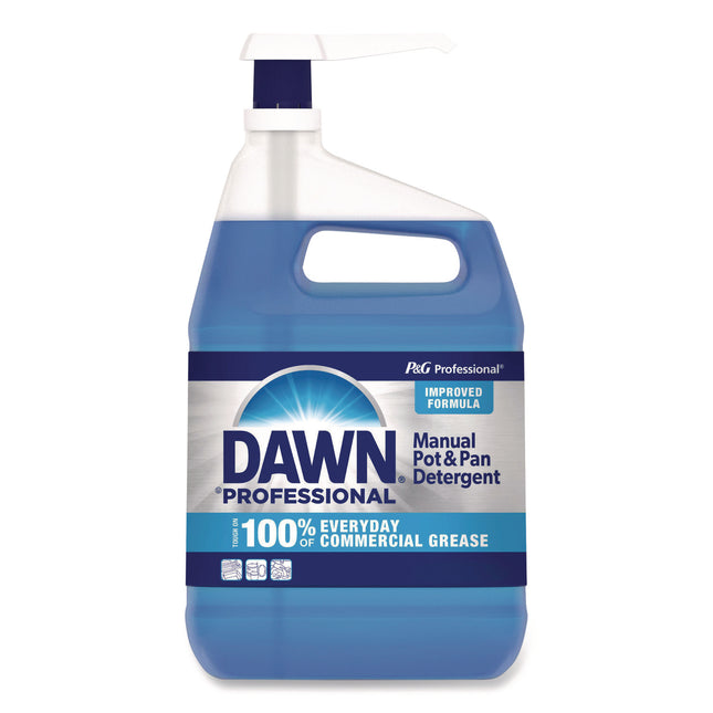 Manual Pot and Pan Dish Detergent, 3.78 L Pump Bottle, 132/Pallet