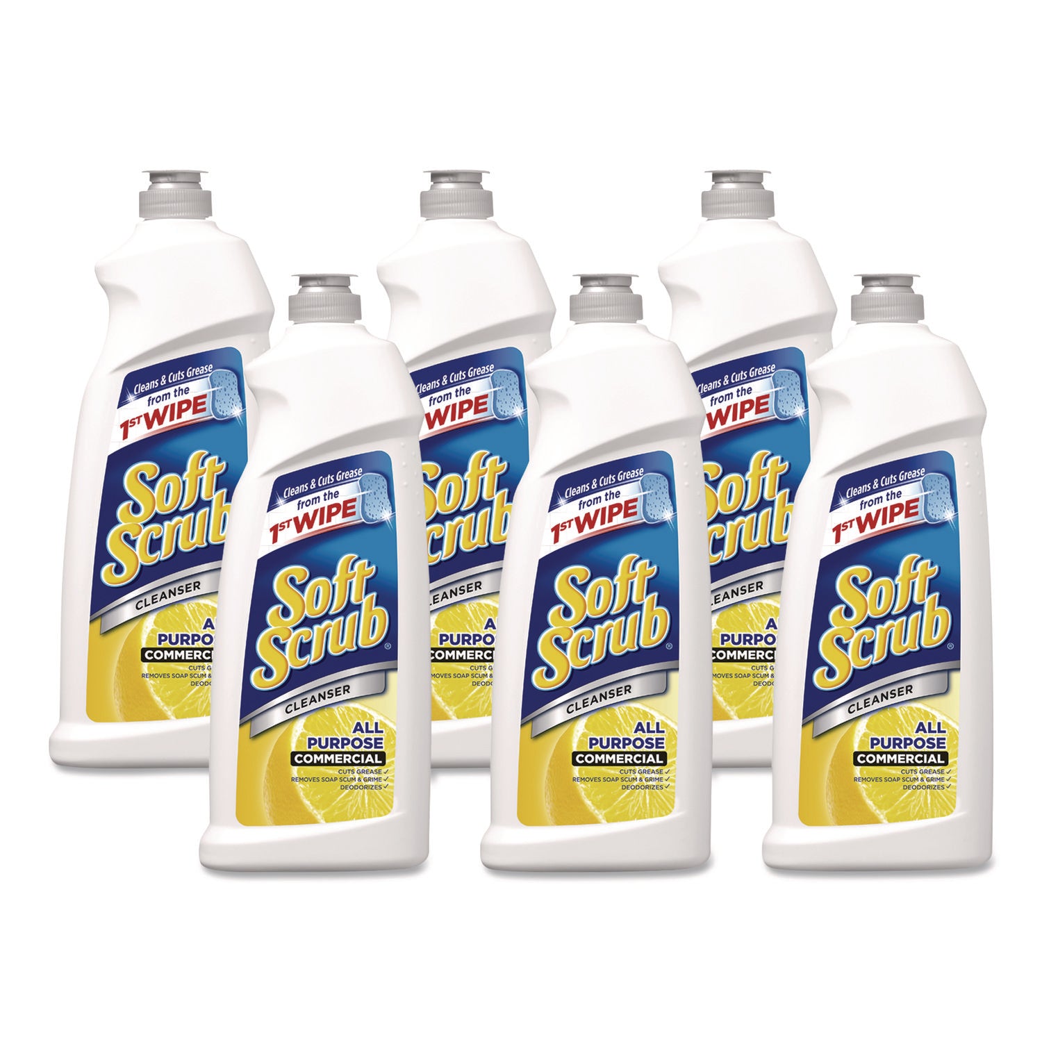 All Purpose Cleanser, Lemon Scent 36 Oz Bottle, 6/carton