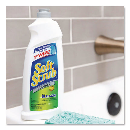 Cleanser With Bleach Commercial 36 Oz Bottle, 6/carton
