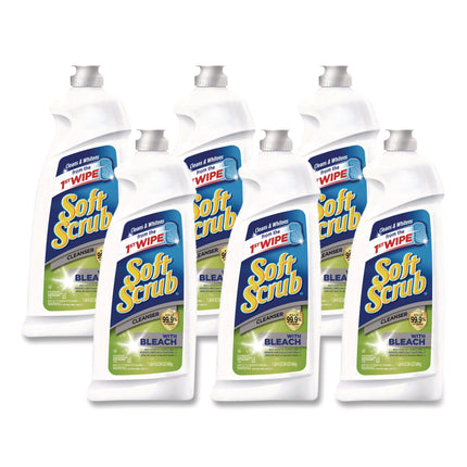 Cleanser With Bleach Commercial 36 Oz Bottle, 6/carton