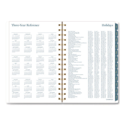 Midnight Garden Weekly/Monthly Planner, 8.5 x 5.5, Floral Artwork, Black/Pink/Green Cover, 12-Month (Jan-Dec): 2026