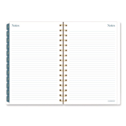 Midnight Garden Weekly/Monthly Planner, 8.5 x 5.5, Floral Artwork, Black/Pink/Green Cover, 12-Month (Jan-Dec): 2026