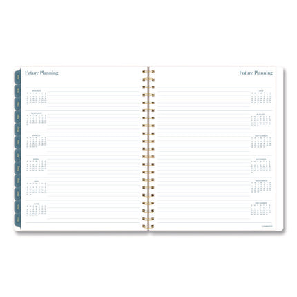 Midnight Garden Weekly/Monthly Planner, 11 x 8.5, Floral Artwork, Black/Pink/Green Cover, 12-Month (Jan-Dec): 2026