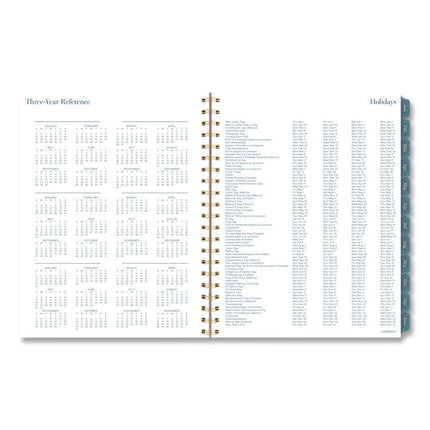 Midnight Garden Weekly/Monthly Planner, 11 x 8.5, Floral Artwork, Black/Pink/Green Cover, 12-Month (Jan-Dec): 2026