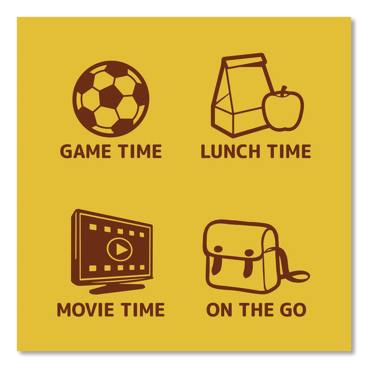 Mini Cookies, Fudge Stripes, 2 oz Pouch, 36/Box