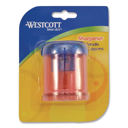 Manual Pencil And Crayon Sharpener, Randomly Assorted Colors