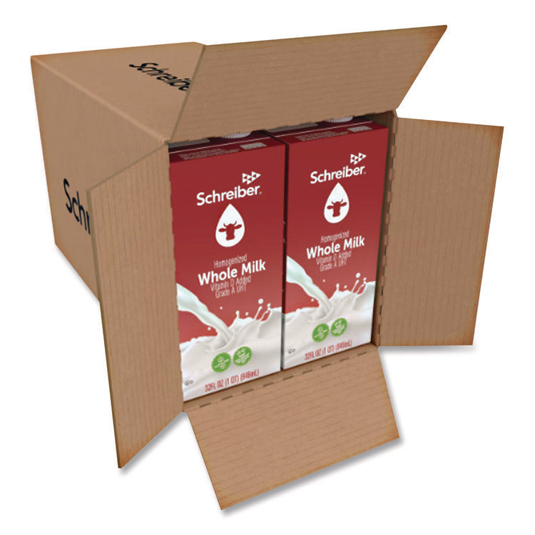 Original Whole Milk, 32 oz Carton, 12/Carton