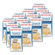 Snack On The Run Tuna Salad With Crackers, 3.5 Oz Pack, 12/carton