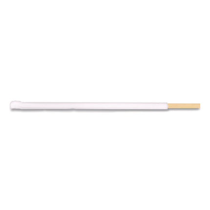 Wrapped Wood Stirrers, 7.5", 250/Box