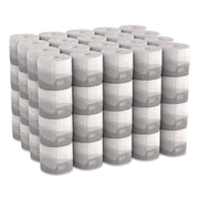 Pacific Blue Basic Embossed Bathroom Tissue, Septic Safe, 1-Ply, White, 550/roll, 80 Rolls/carton
