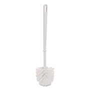 Spiral Bowl Brush, 13" Handle, White