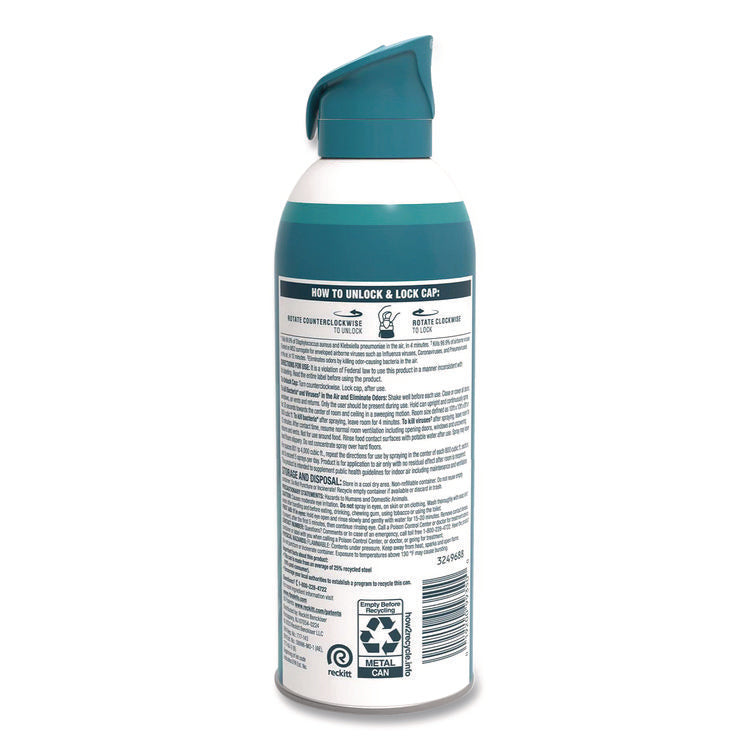 Air Sanitizer Spray, Simple Fresh Scent, 10oz Aerosol Spray