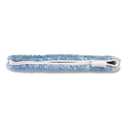 MaxiPlus Combo Window Washer and Squeegee Microfiber Replacement Sleeve, 15.5" Wide, Blue