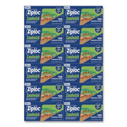 Resealable Sandwich Bags, 6.5" x 5.88", Clear, 105 Bags/Box, 12 Boxes/Carton