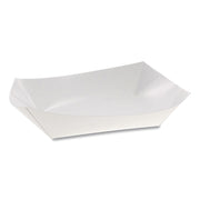 Paperboard Food Tray, #12 Beers Tray, 6 x 4 x 1.5, White, Paper, 300/Carton